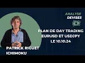 Plan de day trading EURUSD et USDJPY