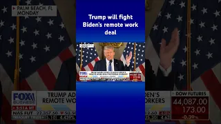 Trump admin wants to block Biden’s remote work deal; union vows to fight back #shorts