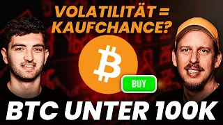 BITCOIN Bitcoin unter 100.000 Dollar: Panik oder Kaufchance?