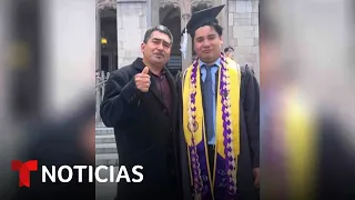 S&U PLC [CBOE] Su hijo es el primero que se gradúa en su familia y le mandó un mensaje a Trump | Noticias Telemundo