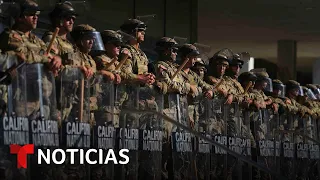 El gobernador de California habla sobre el fin del despliegue de militares en Los Ángeles