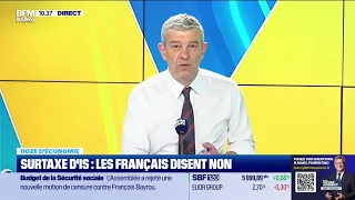 Doze d&#39;économie : Surtaxe d’IS, les Français disent non