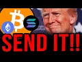 BITCOIN: TRUMP WILL SHOCK THE MARKET TODAY!!!!!