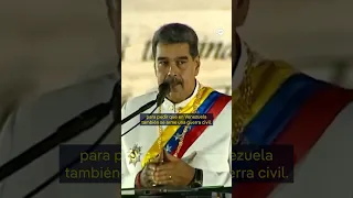 Maduro dice que el “extremismo fascista” pide una guerra civil en Venezuela como en Siria