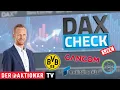 DAX-Check LIVE: Bayer, Borussia Dortmund, Cancom, Infineon, Rheinmetall, ThyssenKrupp Nucera