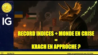 CAC40 INDEX Trading CAC40, SP500, NASDAQ (26/06/25): Pétrole, guerres, tarifs ... mais record historique ?!