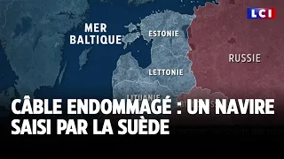 Câble endommagé : un navire saisi par la Suède｜LCI