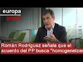 SINO AG - Rodríguez admite que una ABAU única "no puede existir" sino que el PP busca "igualdad"