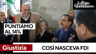 Così nel 2012 nasceva &quot;Fratelli d&#39;Italia&quot;, La Russa: &quot;Alleati di Berlusconi puntiamo al 14%&quot;