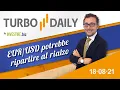 Turbo Daily 18.08.2021 - EURUSD potrebbe ripartire al rialzo