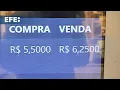 El dólar continúa al alza en Brasil y cierra a 6 reales