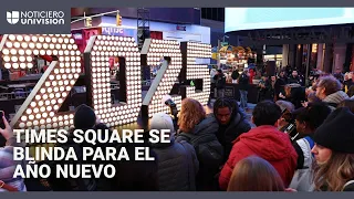 Helicópteros, drones y barreras: así se blinda NY para celebrar el Año Nuevo en Times Square