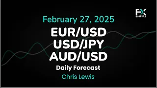 AUD/USD EUR/USD, USD/JPY, AUD/USD Price Forecast Today: Euro, Yen, Dollar Technical Analysis (February 27)