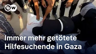 Gaza: Immer mehr Hilfesuchende werden erschossen | DW Nachrichten