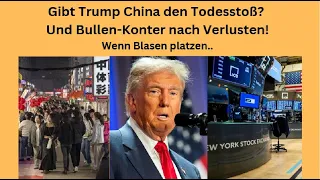 Gibt Trump China den Todesstoß? Und Bullen-Konter nach Verlusten! Marktgeflüster Teil 1