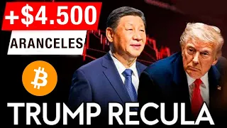 ASI HE GANADO +$4.500 GRACIAS A LOS ARANCELES Y TRUMP... CRIPTOMONEDAS AL ALZA