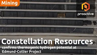 CONSTELLATION BRANDS INC. Just the Facts: Constellation Resources confirms thermogenic hydrogen potential at Edmund-Collier