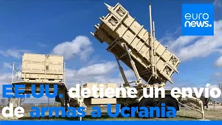 EE.UU. detiene el envío de un lote de armamento prometido a Ucrania