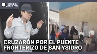 Confirman la llegada de familiares de Ovidio Guzmán a EEUU: se conocen imágenes del momento