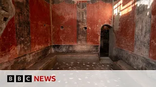 DISCOVERY A DL-.01 Archaeologists make ‘once-in-a-century’ discovery at Pompeii | BBC News