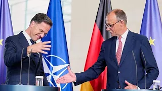 RAMP Allies need to ramp up arms production, NATO&#39;s chief Mark Rutte says in Berlin