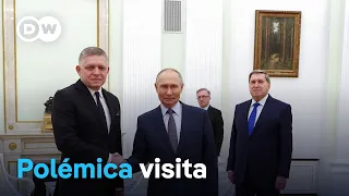 Primer ministro eslovaco se reúne con Putin en Moscú