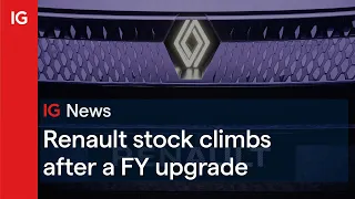 RENAULT Renault stock climbs after a FY upgrade