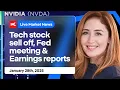 Tech stock sell off, Fed meeting & Earnings reports