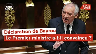 Déclaration de Bayrou : le Premier ministre a-t-il convaincu ?