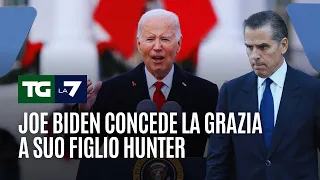 JOE Joe Biden concede la grazia a suo figlio Hunter