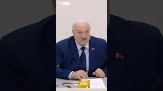 &#39;Your subordinates are ruling you&#39; Lukashenko tells Sky News reporter