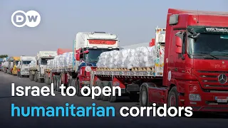 Israel allows more aid into Gaza amid reports of starvation | DW News