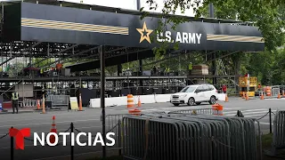 Se blinda Washington D.C. por posibles protestas alrededor de desfile militar