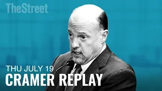 NUCOR CORP. Jim Cramer on Larry Kudlow, Tariffs, Nucor, IBM and Domino's Pizza