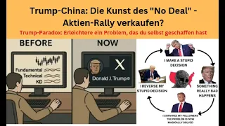Trump-China: Die Kunst des &quot;No Deal&quot; - Aktien-Rally verkaufen? Videoausblick