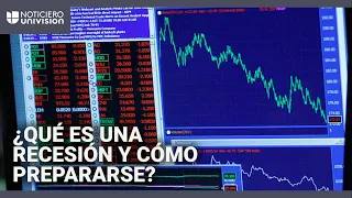 Reto Economía: Te explicamos cómo prepararte para una posible recesión