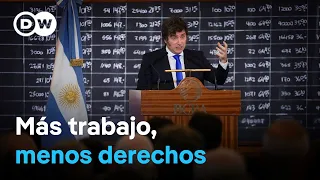 Milei defiende recortes, pero el empleo informal aumenta