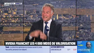 NVIDIA CORP. Jérôme Wallut et Frédéric Simottel : Nvidia franchit les 4 000 Mds$ de valorisation