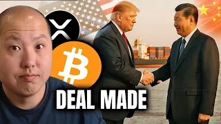 BITCOIN Bitcoin &amp; Crypto Surge on 90-Day U.S. &amp; China Deal
