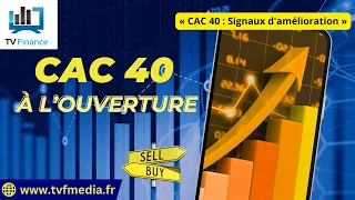 CAC40 INDEX Matthieu Ceronne : « CAC 40 : Signaux d&#39;amélioration »