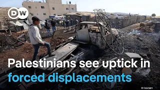 Are settler attacks on Palestinian land being facilitated by the Israeli military? | DW News
