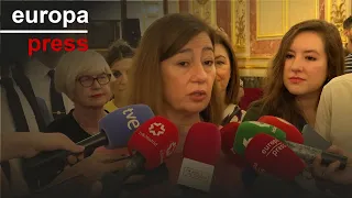 Armengol reitera que le &quot;repugna&quot; la corrupción, pero elude aclarar si se reunió con Aldama