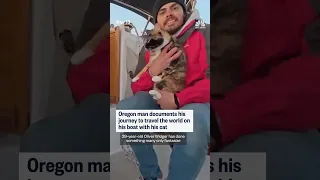 Oregon man documents sailing journey with his cat