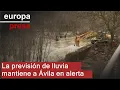 La previsión de lluvia mantiene a Ávila en alerta por nuevos desbordamientos del Adaja