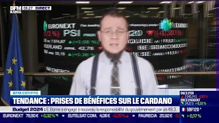 CARDANO BFM Crypto: Prises de bénéfices sur le Cardano