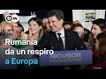 Rumania elige presidente al proeuropeo Nicusor Dan en lugar del candidato aliado de Trump