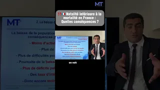 Historique : la natalité inférieure à la mortalité en France ! Quelles conséquences ?