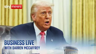 Trump threatens EU with 200% tariffs on alcohol | Business Live with Darren McCaffrey