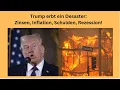 Trump erbt ein Desaster: Zinsen, Inflation, Schulden, Rezession! Videoausblick