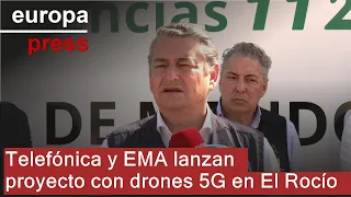 TELEFONICA Telefónica colabora con la Junta en el proyecto de nidos de drones 5G del Plan Romero 2025